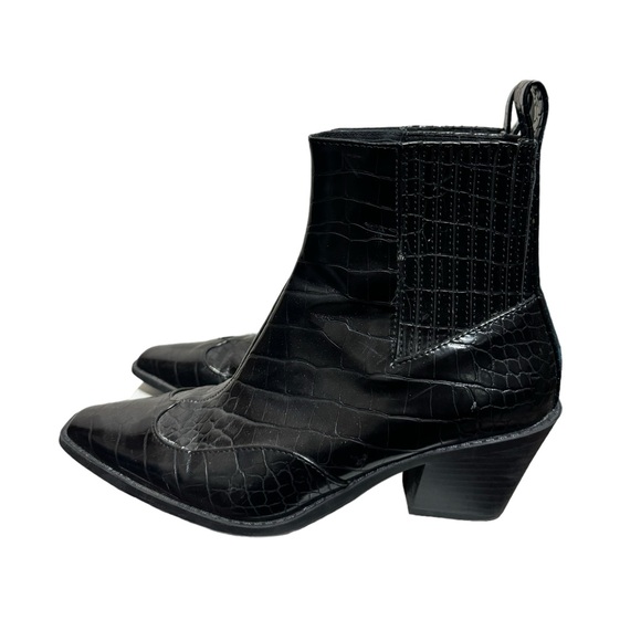 Zara Cowboy Ankle Booties - Picture 3 of 7